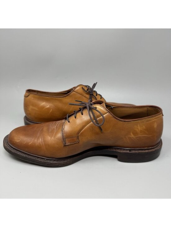 Allen Edmonds Leeds 2.0 Dress Shoes Brown Leather Mens Size 11.5